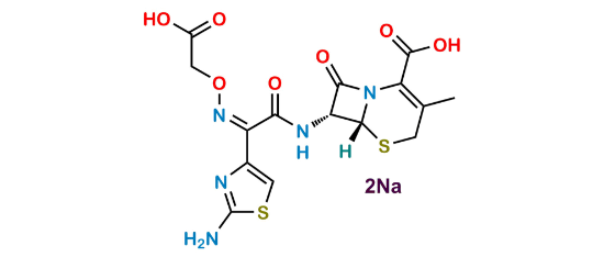 Picture of Cefixime EP Impurity E Sodium salt