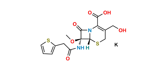 Picture of Cefoxitin EP Impurity A Potassium Salt
