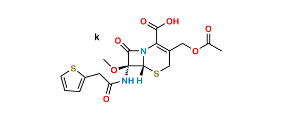 Picture of Methoxy Cefoxitin Potassium Salt