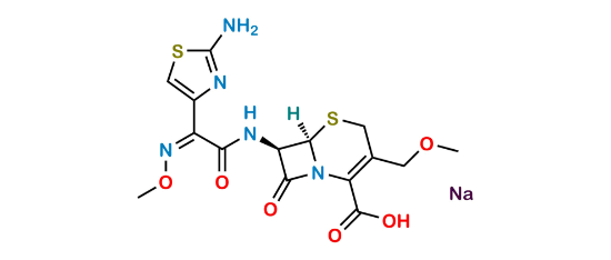 Picture of Cefpodoxime Proxetil EP Impurity A Sodium Salt