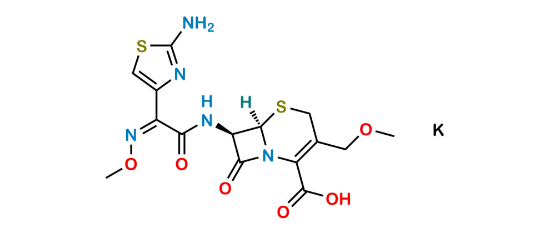 Picture of Cefpodoxime Proxetil EP Impurity A Potassium Salt