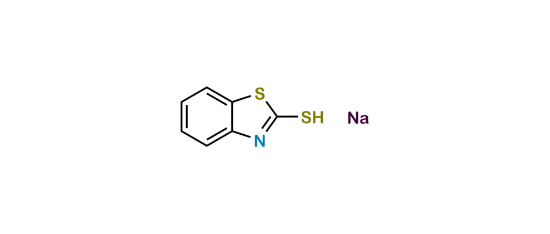 Picture of Ceftriaxone Impurity MBT Sodium Salt