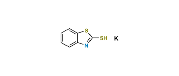 Picture of Ceftriaxone Impurity MBT Potassium Salt