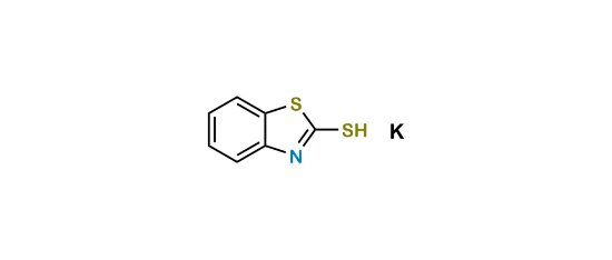 Picture of Ceftriaxone Impurity MBT Potassium Salt