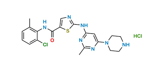 Picture of Dasatinib N-Deshydroxyethyl Impurity (HCl)