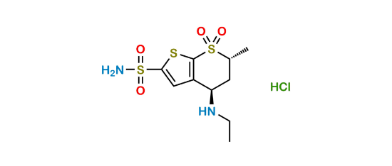 Picture of rac-trans Dorzolamide hydrochloride
