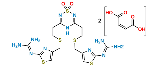 Picture of Famotidine EP Impurity B (Dimaleate salt)