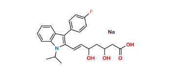 Picture of Fluvastatin EP Impurity A Sodium salt