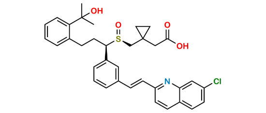 Picture of Montelukast EP Impurity C (R isomer)