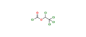 Picture of Carbonochloridic Acid 1,2,2,2-Tetrachloroethyl Ester