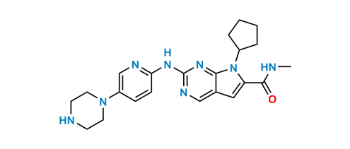 Picture of Ribociclib N-Desmethyl Metabolite Free base