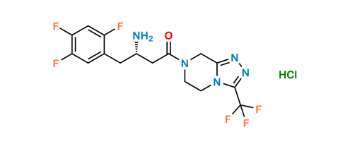 Picture of Sitagliptin Impurity E HCl (Sitagliptin S-Isomer HCl)