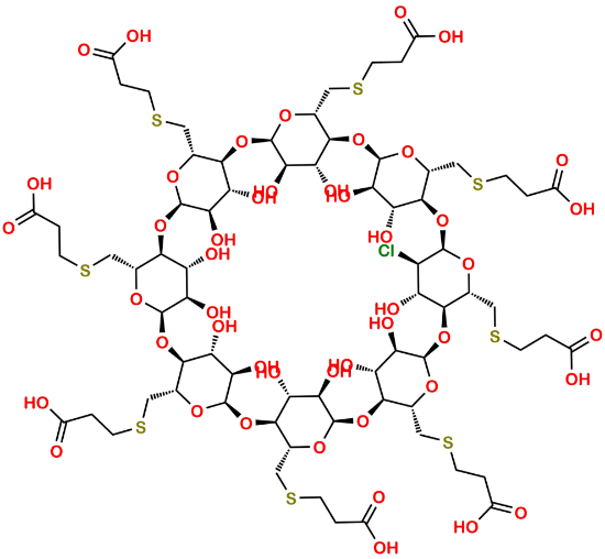 Picture of Sugammadex Impurity J C-2 Isomer Picture of Sugammadex Impurity J C-2 Isomer