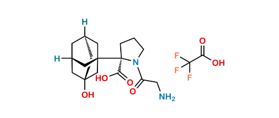Picture of Vildagliptin Impurity 3 Trifluoroacetate