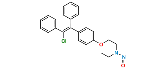 Picture of N-Nitroso Des-ethyl Clomiphene