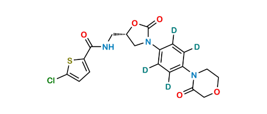 Picture of Rivaroxaban-D4 Picture of Rivaroxaban-D4