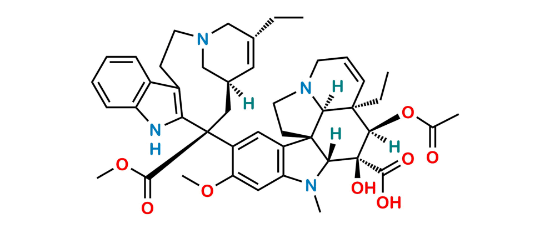 Picture of Anhydro Vinblastinoic Acid Impurity