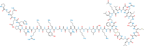 Picture of Vosoritide Lysin-27 Amine Acetylated