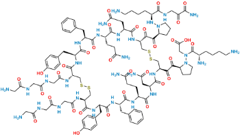 Show details for Terlipressin Parallel Dimer Picture of Terlipressin Parallel Dimer