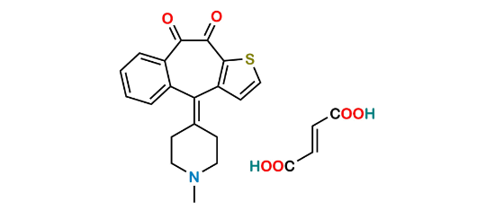 Picture of 3. Ketotifen Hydrogen Fumarate Related compound G