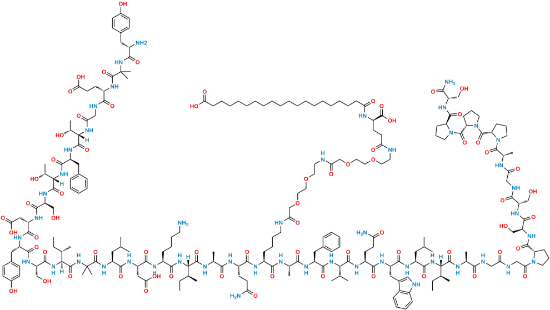 Picture of D- Gama-Glu-Tirzepatide