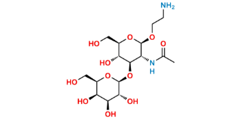 Picture of 2-Aminoethyl 2-acetamido-2-deoxy-3-O-β-D-galactopyranosyl-β-D-glucopyranoside