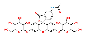 Picture of 5-Acetamidofluorescein di-(β-D-galactopyranoside)
