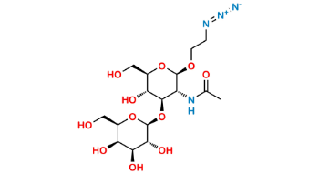 Picture of 2-Azidoethyl 2-acetamido-2-deoxy-3-O-β-D-galactopyranosyl-β-D-glucopyranoside