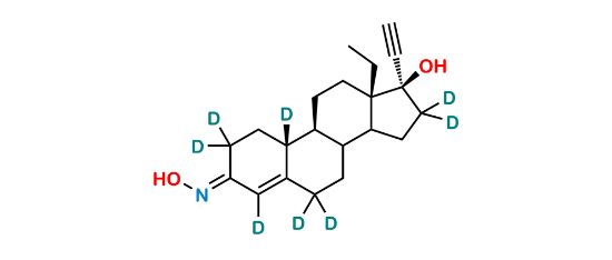 Picture of 17-Desacetyl Norgestimate-D8 (major)