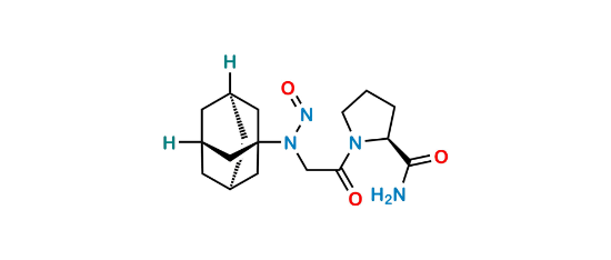 Picture of N-Nitroso Vildagliptin Amide Impurity