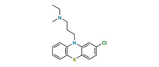 Picture of N-Desmethyl N-Ethyl Chlorpromazine