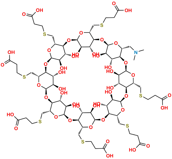 Picture of Sugammadex Dimethyl Amino Impurity Picture of Sugammadex Dimethyl Amino Impurity