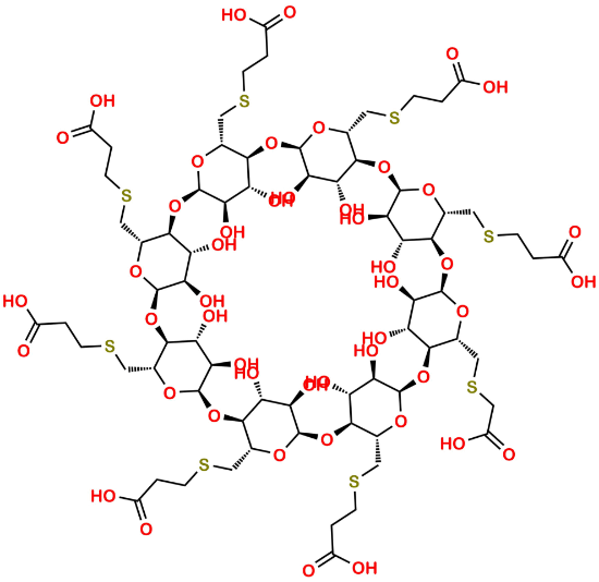 Picture of Sugammadex Monothioglycolic Acid Impurity Picture of Sugammadex Monothioglycolic Acid Impurity
