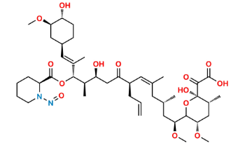 Picture of Tacrolimus 21-Carboxylic Acid Nitroso Impurity