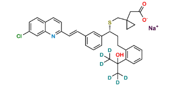 Picture of Montelukast-D6 Sodium Salt