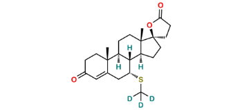 Picture of 7α-Methylthio Spironolactone-D3
