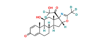 Picture of 21-Desacetyl Deflazacort-D5