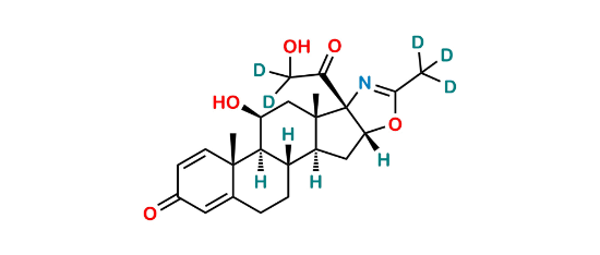 Picture of 21-Desacetyl Deflazacort-D5