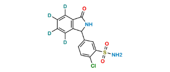 Picture of 3-Deoxy Chlorthalidone-D4