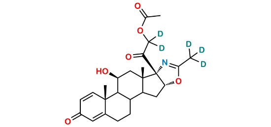 Picture of Deflazacort-D5 Picture of Deflazacort-D5