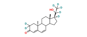 Picture of 20β-Dihydrodydrogesterone-D7