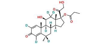 Picture of 6α-Methylprednisolone-17-Propionate-D6