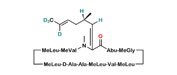 Picture of Dehydro Cyclosporin A-D4