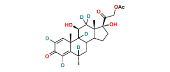 Picture of 6α-Methylprednisolone-21-Acetate-D6