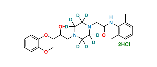 Picture of Ranolazine-D8 Dihydrochloride