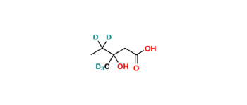 Picture of 3-Hydroxy-3-Methylpentanoic Acid-D5
