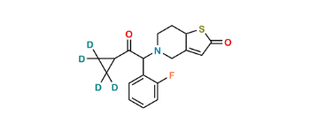 Picture of Prasugrel-D4 Metabolite
