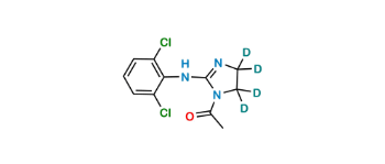Picture of N-Acetyl Clonidine-D4