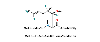 Picture of Cyclosporin A-D4 Acetate