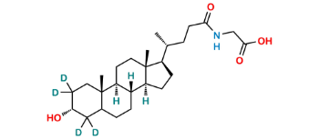 Picture of Glycolithocholic Acid-D4